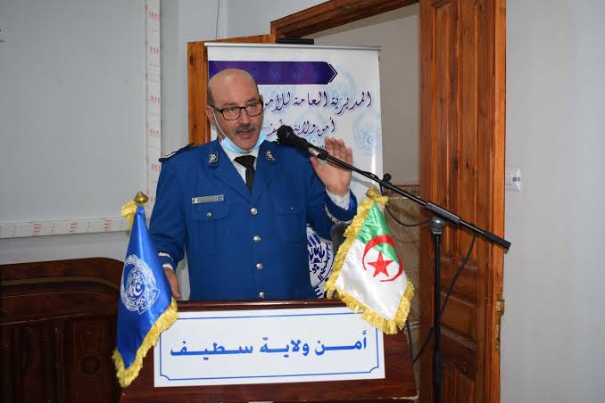 رئيس امن ولاية سطيف يشرف على تنصيب العميد عمار رماش رئيسا لأمن دائرة عين ولمان صوت سطيف